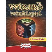 AMIGO 01958 Wizard Würfelspiel Ersatzblöcke (2...
