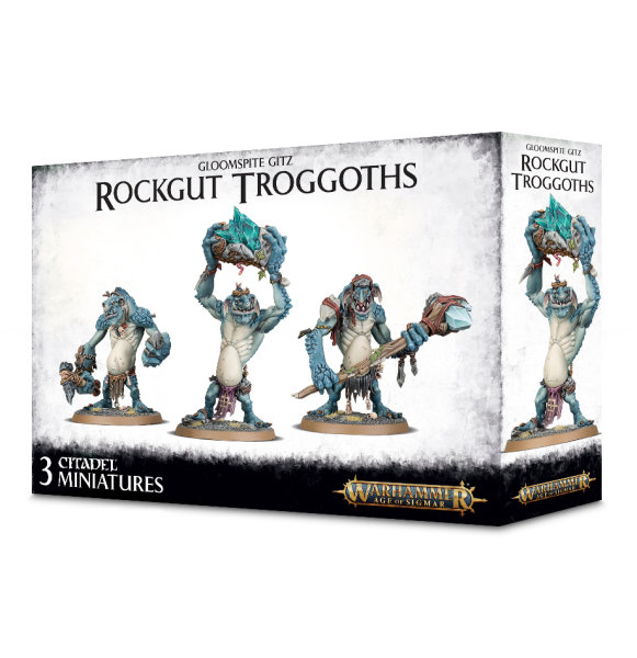 Games Workshop 89-33 - GLOOMSPITE GITZ ROCKGUT TROGGOTHS Orcs & Goblins