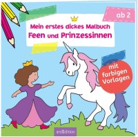 ARS EDITION 132407 Mein erstes dickes Malbuch Feen und...