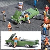 Busch 7826 Action Set: Motorshow H0