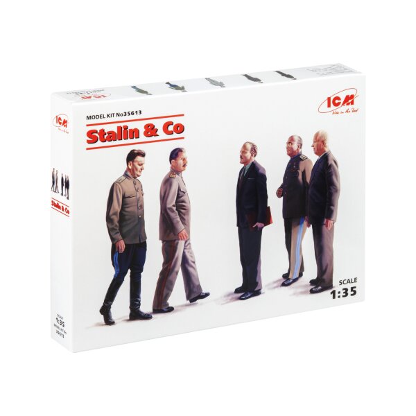 ICM 35613 - Stalin & Co. (5figures)   1:35