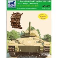 Bronco Models AB3573 - T-72 Track Link(Steel Type)for M24...