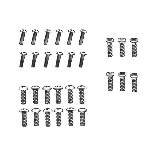 CARSON 500405337 FY8 Schraubenset