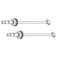 CARSON 500405348 X10EB Antriebswellen vorne CVD 2 Stück