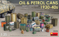 MiniArt 35595 - Oil & Petrol Cans 1930-40s  1:35