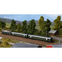 PIKO 40622 N-2er Set Schürzeneilzugwg. ÖBB  III