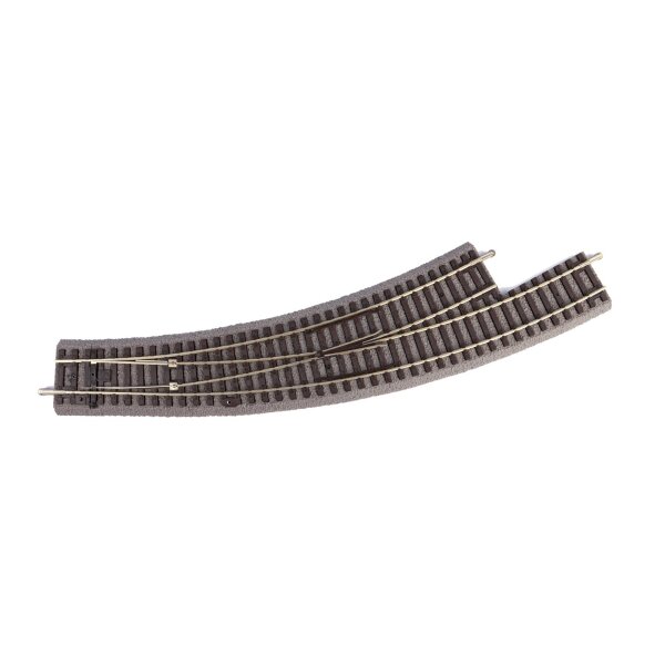 PIKO 55427 Gleis m. Bett. Weiche-Bogen BWL-R3