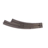 PIKO 55428 Gleis m. Bett. Weiche-Bogen BWR-R3