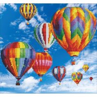 PRACHT DD-50451 - DIAMOND DOTZ Ballone 40x37 cm