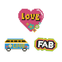 DIAMOND DOTZ® DTZ12.012 Love 3 Stück...