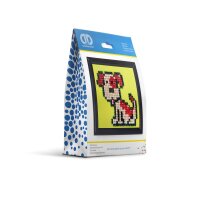 DIAMOND DOTZ® DDS.018F Fido im Rahmen 
 7x7 cm