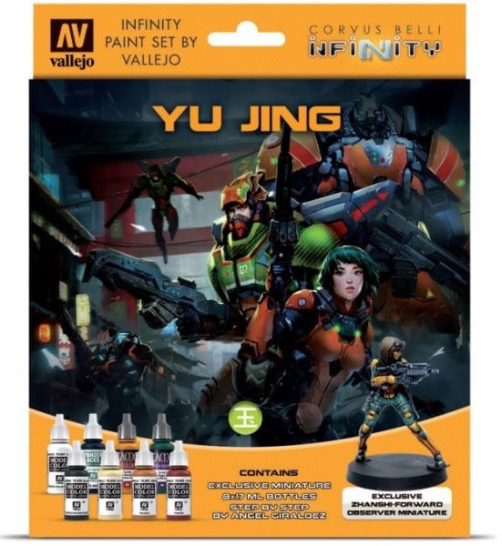 Vallejo VA70235 - Infinity Yu Jing Exclusive Miniature Paint Set