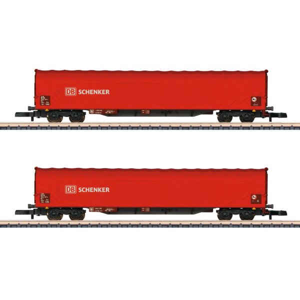 MÄRKLIN 082426 - Schiebeplanenwagen-Set DB AG