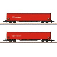 MÄRKLIN 082426 - Schiebeplanenwagen-Set DB AG