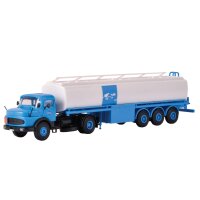 KIBRI 14610 - H0 MB Rundhauber mit ARAL Tankwagen