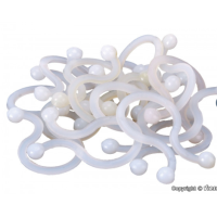Viessmann 6889 - Omega Clips, 20 Stück