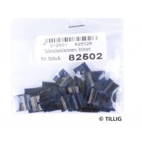 TILLIG 82502 - Schwellenklammern (Beutel mit 50 Stück)