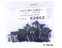 TILLIG 82502 - Schwellenklammern (Beutel mit 50 Stück)