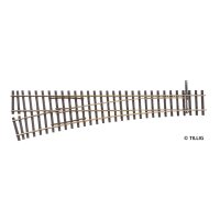 TILLIG 85344 - Weiche links, Herzstückwinkel...