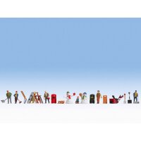 NOCH 16220 - Figuren-Themenwelt „Wintertag“  H0