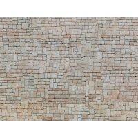NOCH 56642 - 3D-Kartonplatte “Kalksteinmauer”...