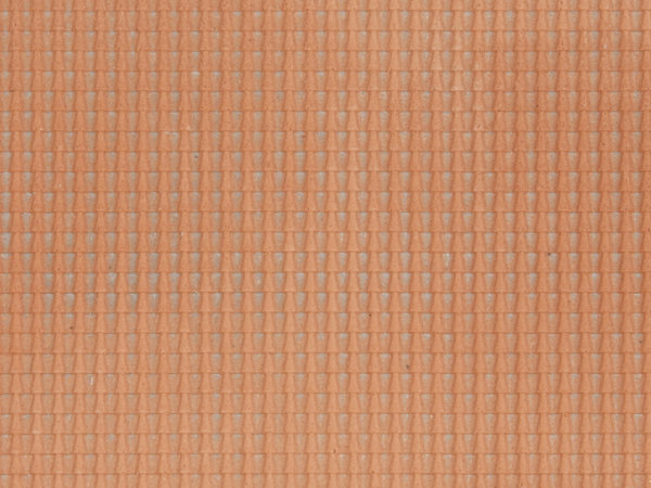 NOCH 60350 - Dachpfanne rot 10 cm breit, 28 cm lang H0