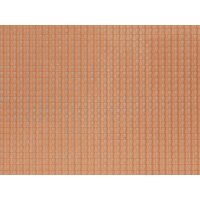 NOCH 60350 - Dachpfanne rot 10 cm breit, 28 cm lang H0