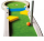 Noris 606064190 Pitpat Tisch-Minigolf