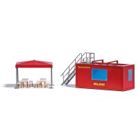 Busch 1618 DLRG Tauchcontainer H0