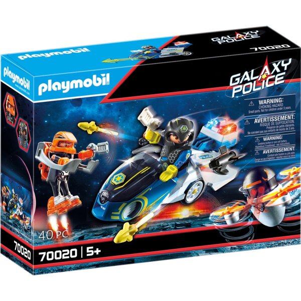PLAYMOBIL 70020 - Galaxy Police-Bike