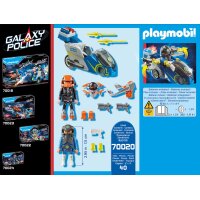 PLAYMOBIL 70020 - Galaxy Police-Bike