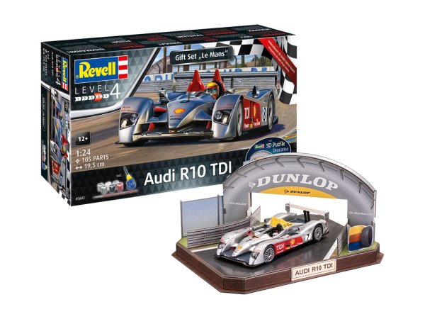 REVELL 05682 - Audi R10 TDI Le Mans + 3D Puz