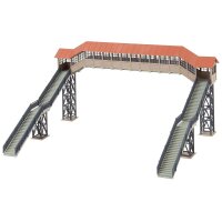 FALLER 120109 - Fußgängerbrücke mit Überdachu