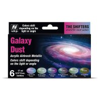 Vallejo 777092 - Farb-Set, Galaxy Dust