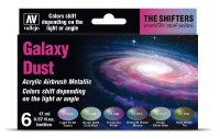 Vallejo 777092 - Farb-Set, Galaxy Dust