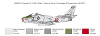 ITALERI 510002799  - 1:48 F-86E Sabre