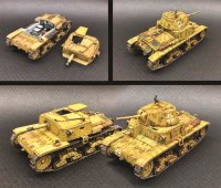 ITALERI 510015768  - 1:56/28mm It. Panzer u. Semovente Set