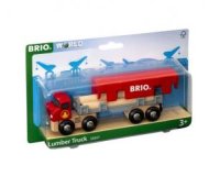 BRIO 33657 Holztransporter mit Magnetladung