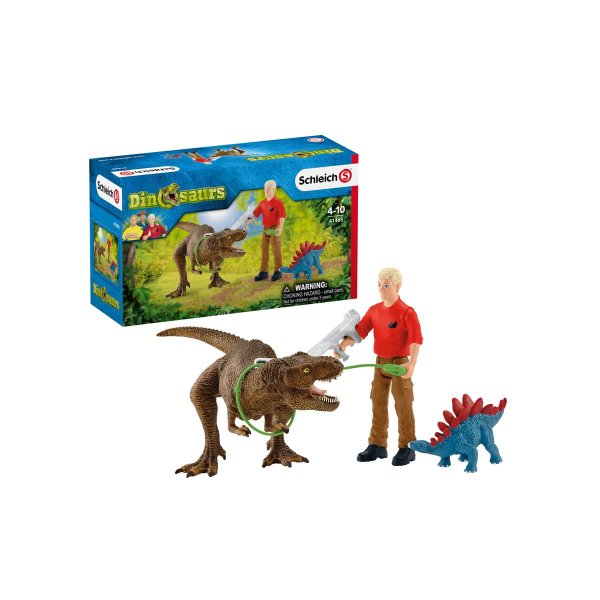 SCHLEICH 41465 DINOSAURS TYRANNOSAURUS REX ANGRIFF