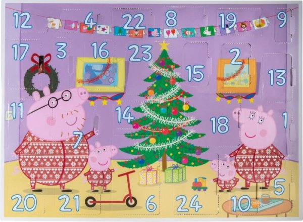 Jazwares PEP0798 Adventkalender 2020 Peppa Pig Peppas