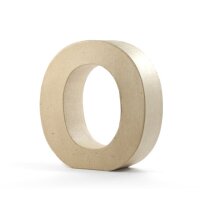 Papp Art Buchstaben O 10x3 cm
