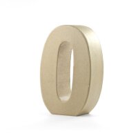 Papp Art Zahlen 0 10x3 cm