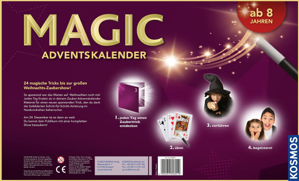 KOSMOS Adventskalender 698010 - Magic Adventskalender