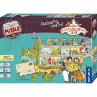 KOSMOS 698690 Storypuzzle Die Schule der magischen Tiere - Fürchterlich feierlich (200 T)