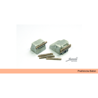 Juweela 21614 - 1:160 Prellbock Beton, 2x