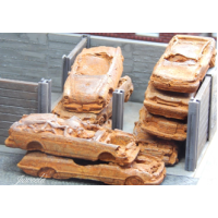 Juweela 28168 - 1:87 Schrottautos (BRD) rostig Echtrost, 6x
