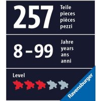RAVENSBURGER 3D PUZZLE - 11237 LEBKUCHENHAUS NIGHTEDITON...
