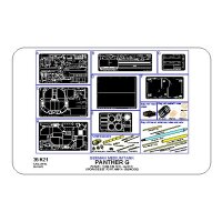 ABER 35 K21 - Pz.Kpfw. V Ausf.G (i.Kfz.171) Panter (Tamiya) passend  Tamiya