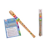 Eichhorn 100003481 Musik Holzflöte, 32cm