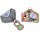 Eichhorn 100005710 Baby Pure Greifling mit Schmusetuch